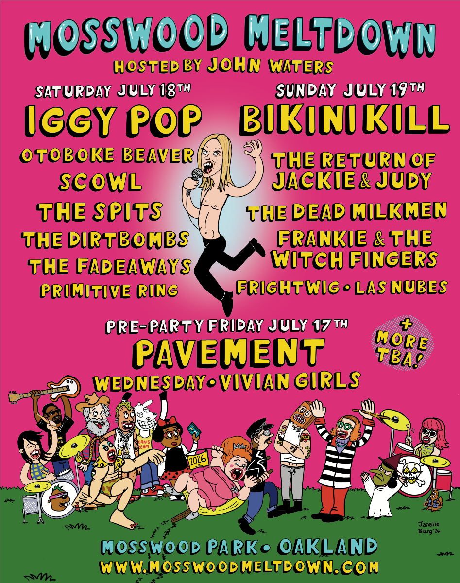 Mosswood Meltdown 2026 announces its full lineup. – 7th Level Music
